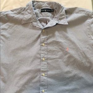 Ralph Lauren 3XB short sleeve button down